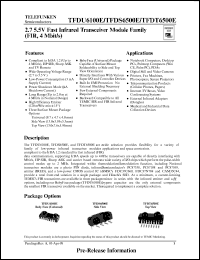 TFDS4500 Datasheet