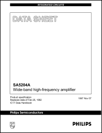 SA5204AD Datasheet