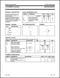 BUK454-800B Datasheet