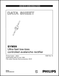 BYM99 Datasheet