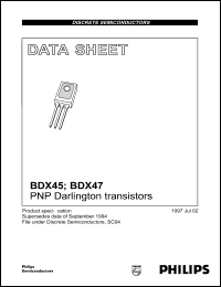 BDX47 Datasheet