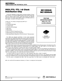 MC100H646FNR2 Datasheet