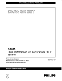 SA605D Datasheet