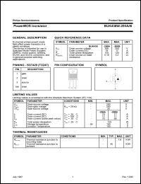 BUK436W-800A Datasheet