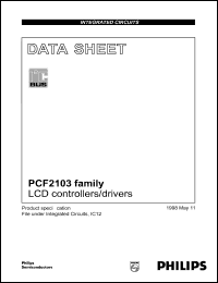 PCF2103EU/2/F2 Datasheet