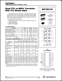 MC10H124FNR2 Datasheet