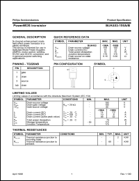 BUK453-100A Datasheet