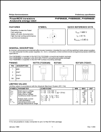 PHW9N60E Datasheet