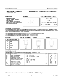 PHP69N03LT Datasheet