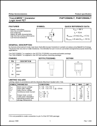 PHB125N06LT Datasheet