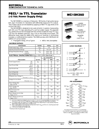MC10H351ML1 Datasheet
