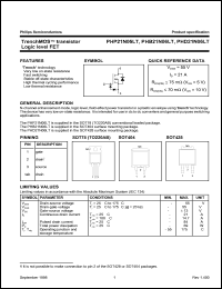 PHD21N06LT Datasheet