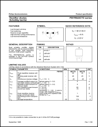 PBYR645CTD Datasheet