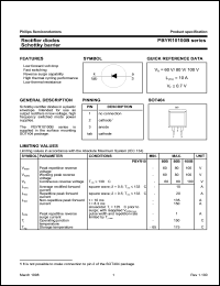 PBYR745B Datasheet