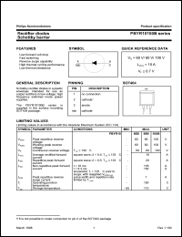 PBYR10100 Datasheet