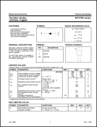 BYV79E-100 Datasheet