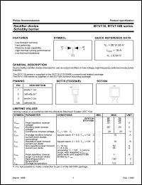 BYV116B-20 Datasheet