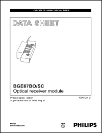 BGE67BO/SC Datasheet