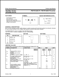 PBYR1540CTX Datasheet