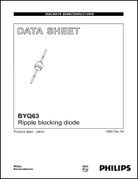 BYQ63 Datasheet