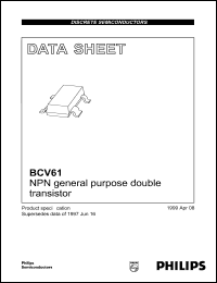 BCV61A Datasheet