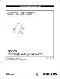 BSS63 Datasheet