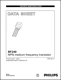 BF240 Datasheet