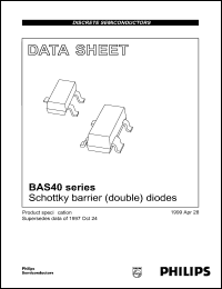 BAS40-04LT1 Datasheet