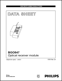 BGO847 Datasheet