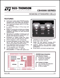 CB45000 Datasheet