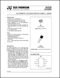 AVS200 Datasheet