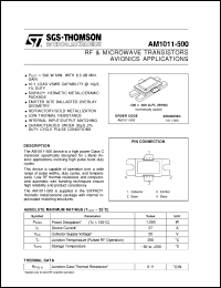 AM1011-500 Datasheet
