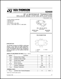 SD4600 Datasheet