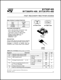 BYT261PIV-400 Datasheet
