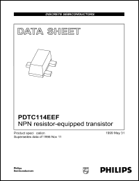 PDTC114EE Datasheet