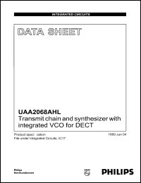 UAA2068AHL Datasheet