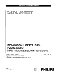 PZ1721B25U Datasheet