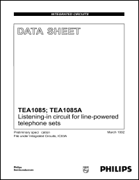 TEA1085A/C1 Datasheet
