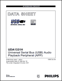 UDA1334BTS Datasheet
