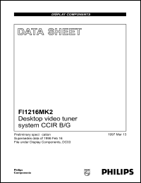 FI1216MK2/HM/IEC Datasheet