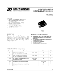 SM4T7V5CA Datasheet