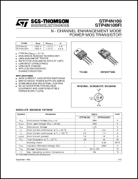 STP4N100FI Datasheet