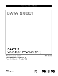 SAA7111AHZ Datasheet