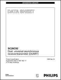 SC26C92A1A Datasheet