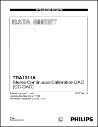 TDA1311A/N2 Datasheet