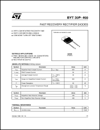 BYT30P-1000 Datasheet