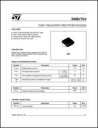 SMBYT03-400 Datasheet