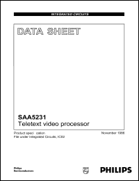 SAA5291H Datasheet