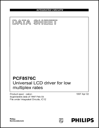 PCF8576CH/F1 Datasheet