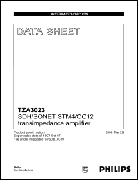 TZA3023T/C1 Datasheet